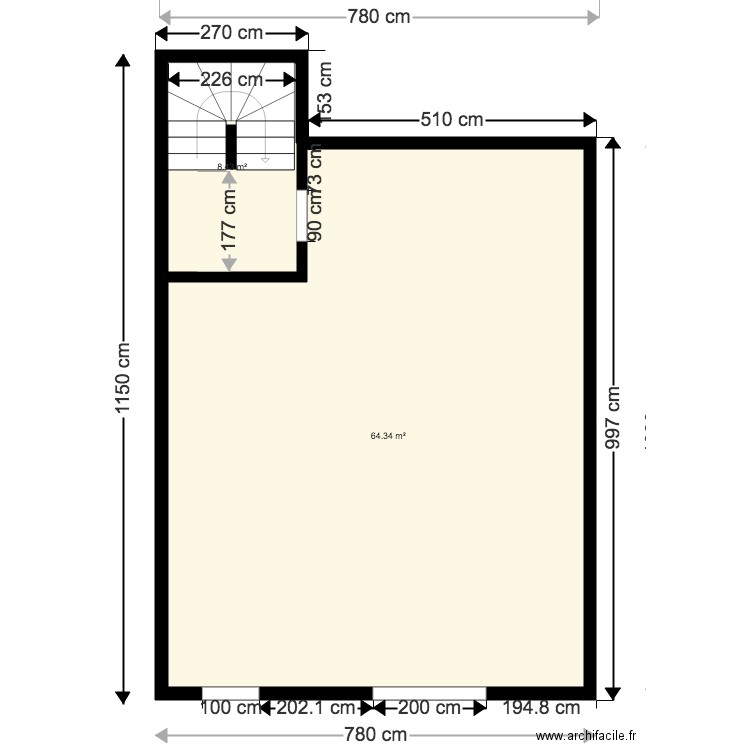  LOT A PLANCHER HT de 1er etage 19052019. Plan de 0 pièce et 0 m2