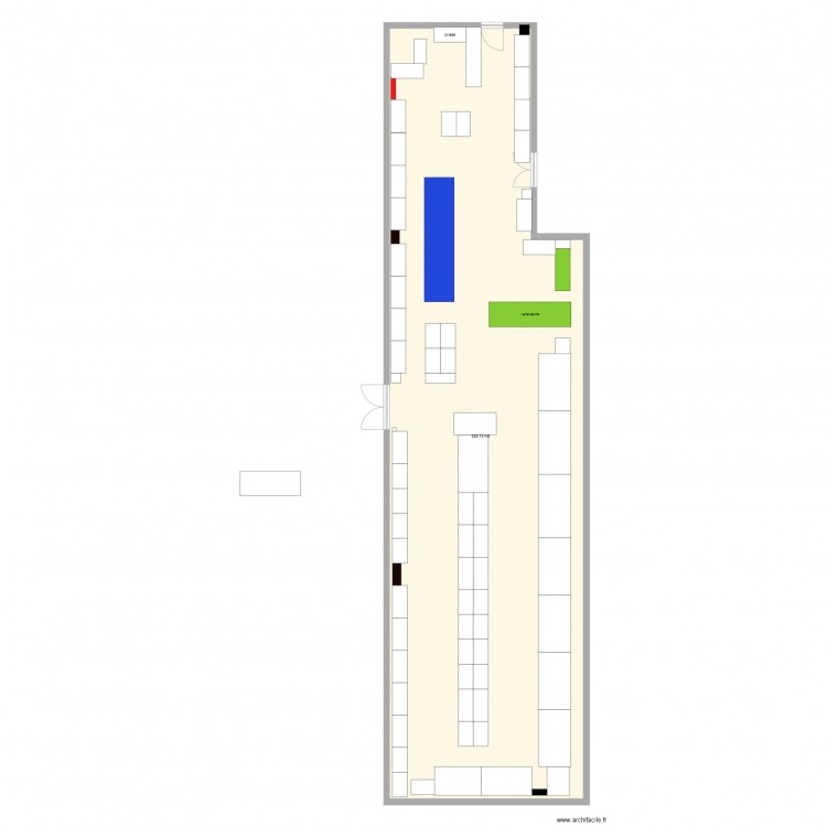 sicap Ferrieres. Plan de 0 pièce et 0 m2