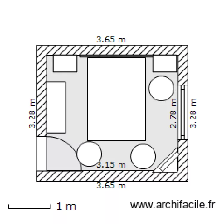 Chambre JG T3 Sarlat But Lit 140 X 190 V 18 Fév 2013. Plan de Chambre JG T3 Sarlat But Lit 140 X 190 V 18 Fév 2013. Plan de