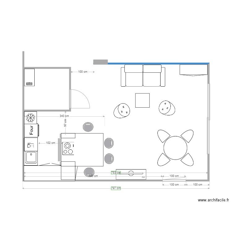 Appartement Ludo Julie. Plan de 0 pièce et 0 m2