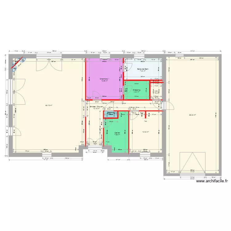 SebMaisonVide. Plan de 