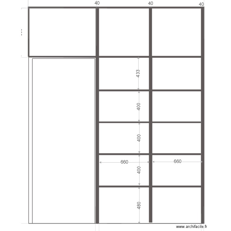 placard salle de b enfants sèvres interieur. Plan de 0 pièce et 0 m2