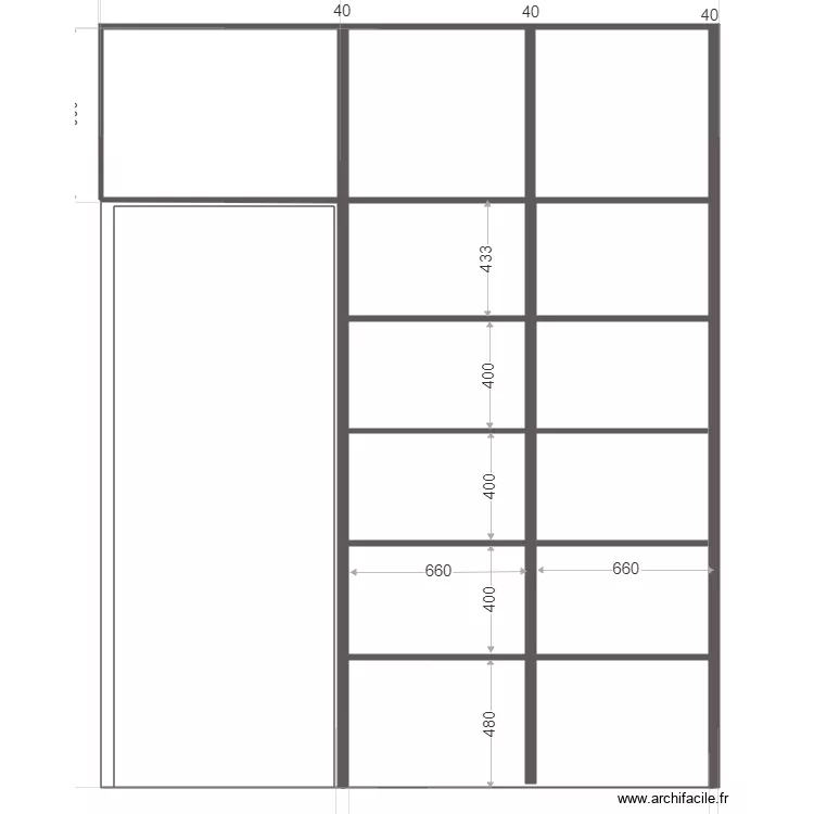 placard salle de b enfants s&egrave;vres interieur. Plan de 
