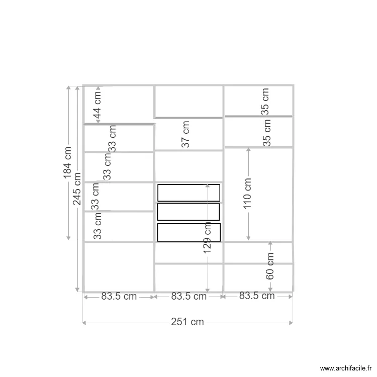 placard reuilly enfant interieur. Plan de 
