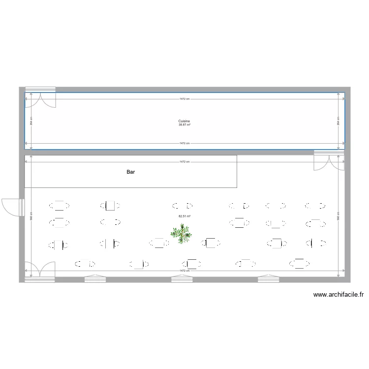 Plan Resto . Plan de 