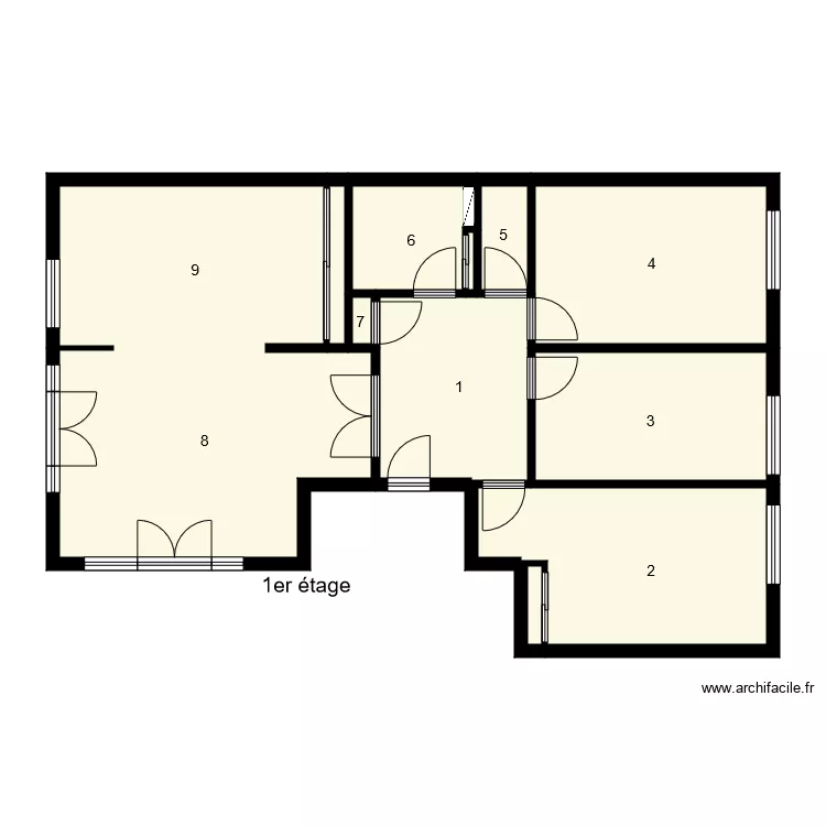 184876 THIRION. Plan de 