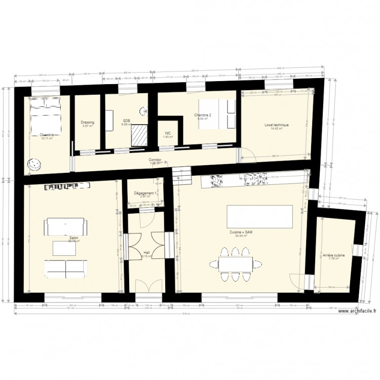 Le pressoir V8. Plan de 0 pièce et 0 m2