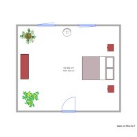 Plan chambre hôte