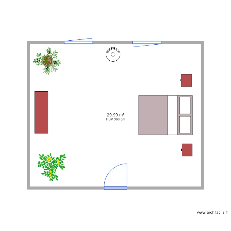 Plan chambre hôte. Plan de 0 pièce et 0 m2