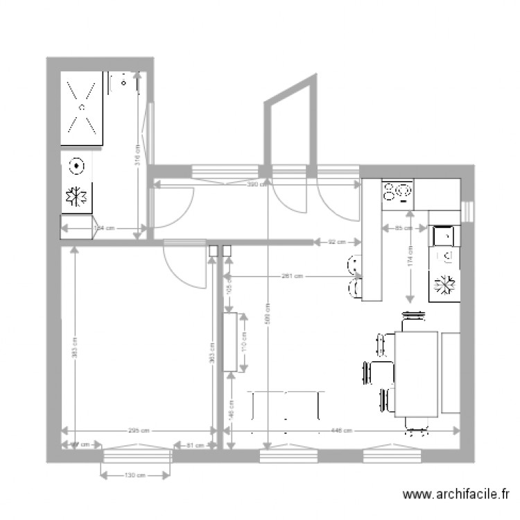 Appartement Olivier Eglem 12 novembre 2. Plan de 0 pièce et 0 m2