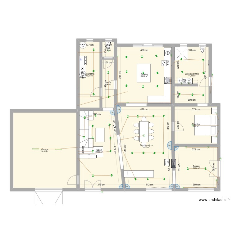 Maison 2. Plan de 0 pièce et 0 m2