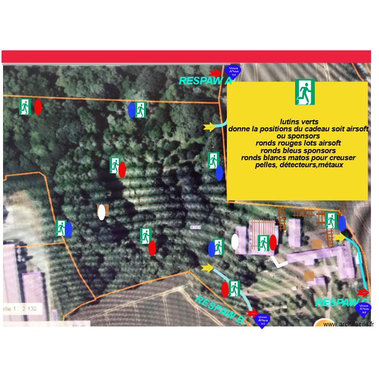 jardin. Plan de 0 pièce et 0 m2