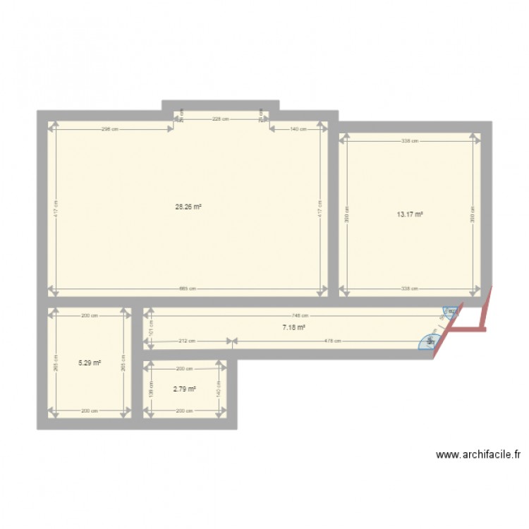 val 1. Plan de 0 pièce et 0 m2