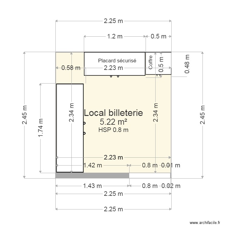 Local Théâtre 2. Plan de 0 pièce et 0 m2