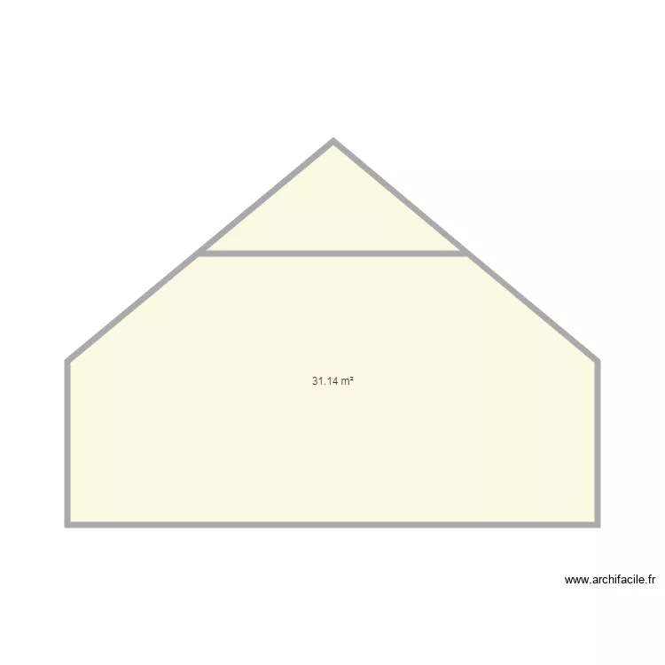 Projet camping Existant. Plan de 