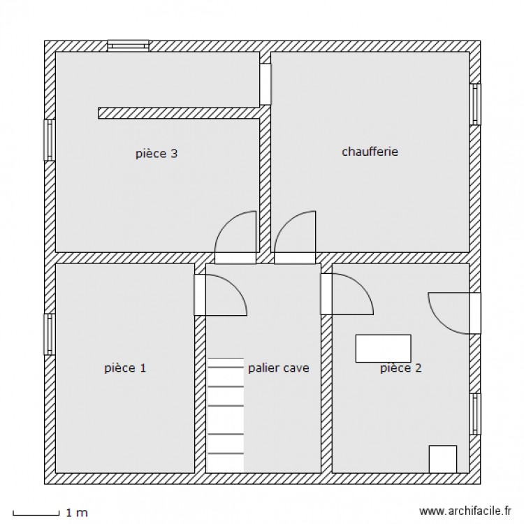 hang cave. Plan de 0 pièce et 0 m2