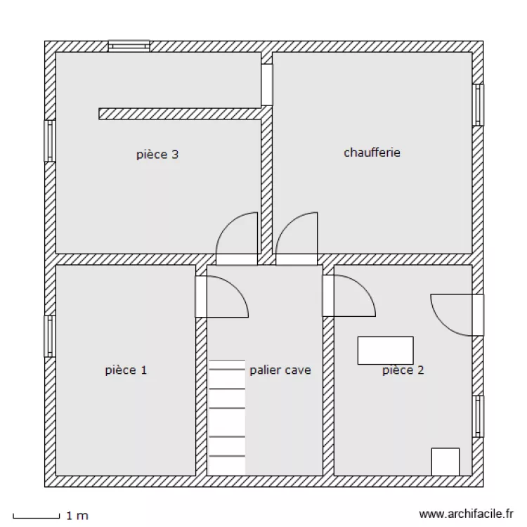 hang cave. Plan de 