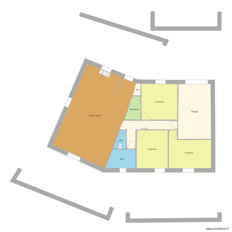 Harmonie 4G. Plan de 0 pièce et 0 m2
