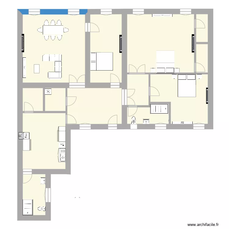 plan meublee 1 ok apappart 180m2. Plan de 