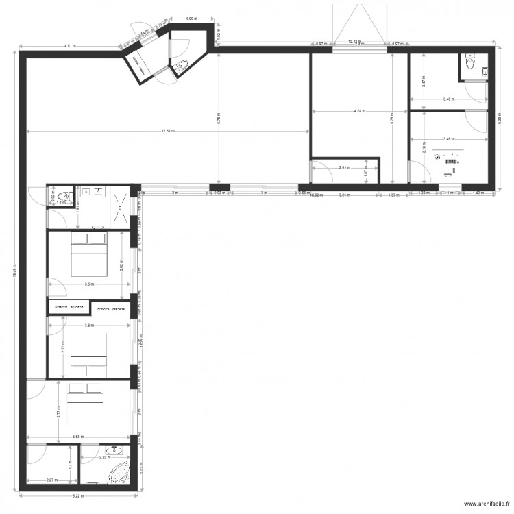Plan. Plan de 0 pièce et 0 m2