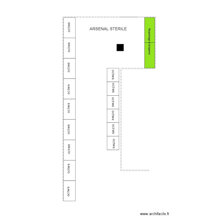 CH Bourg St Maurice. Plan de 0 pièce et 0 m2