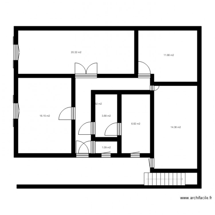 farid. Plan de 0 pièce et 0 m2