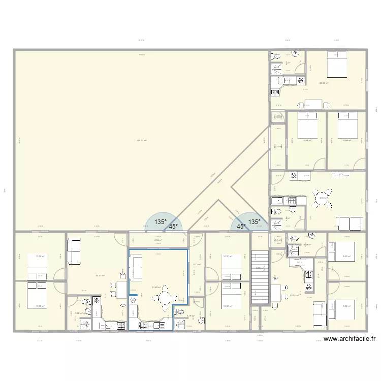 KESTIA Etage NEW. Plan de 