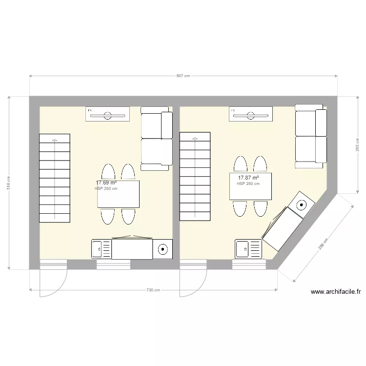 Extension Chaval . Plan de Extension Chaval . Plan de