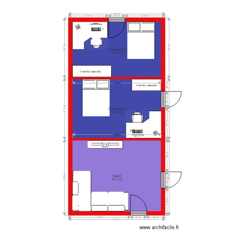 AURELA Muriel extension. Plan de 0 pièce et 0 m2