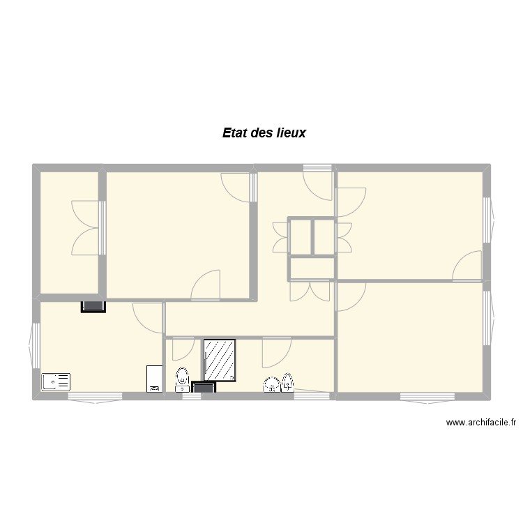 Nicollier EDL. Plan de 0 pièce et 0 m2