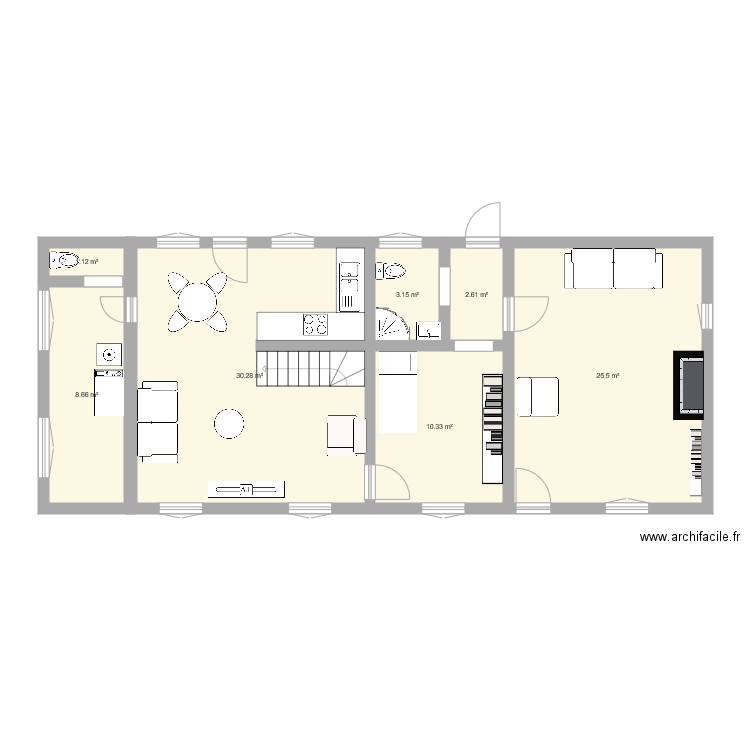 Melleroy. Plan de 0 pièce et 0 m2