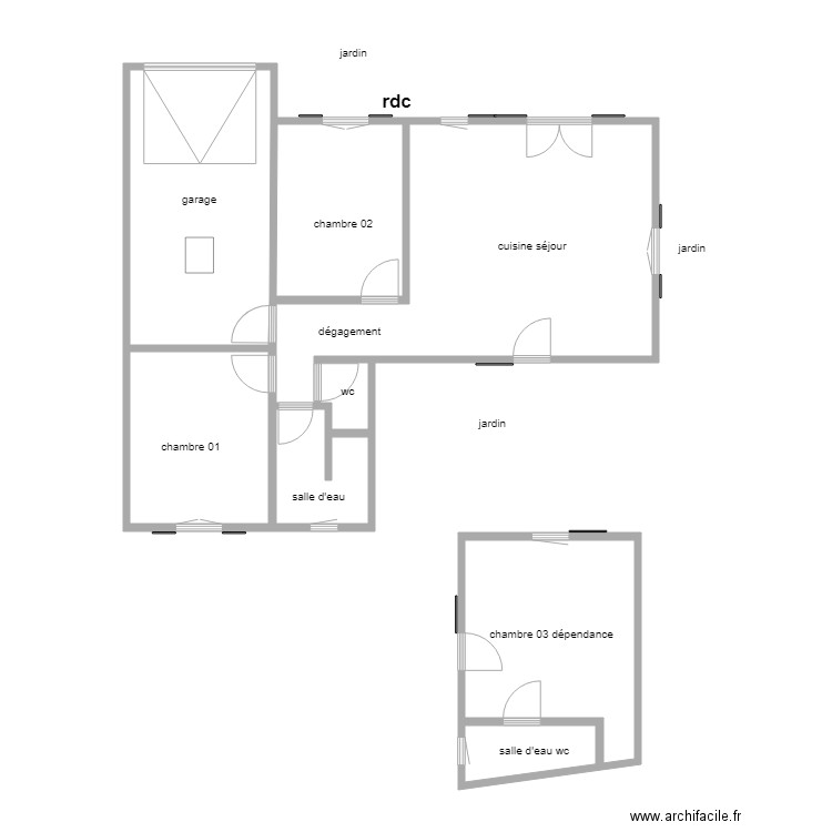 boutelier. Plan de 0 pièce et 0 m2