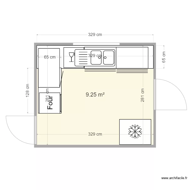 la croix valmerv. Plan de 