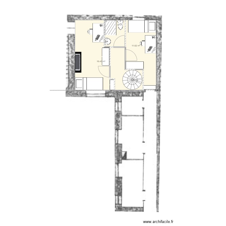 19FR 5ème fond v4. Plan de 0 pièce et 0 m2