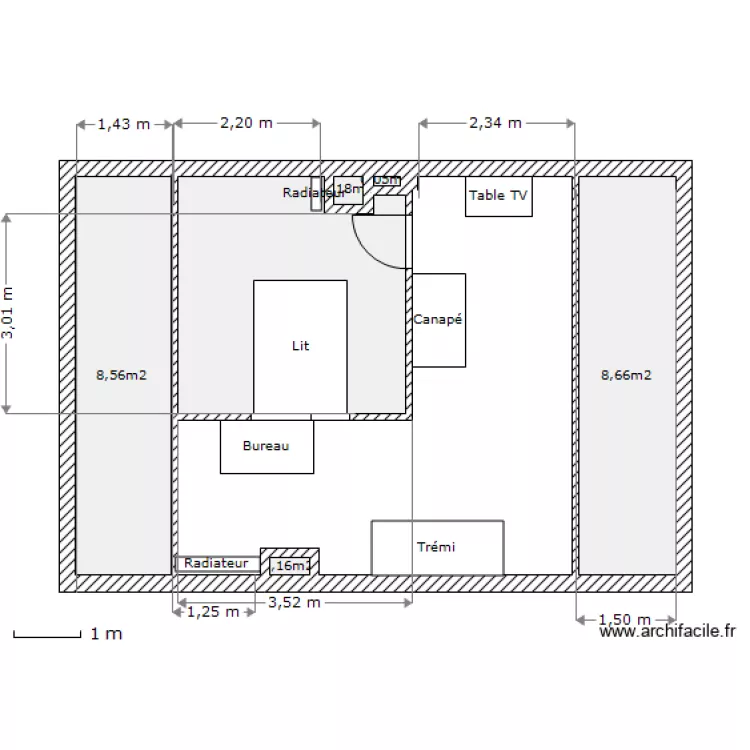 Grenier. Plan de Grenier. Plan de