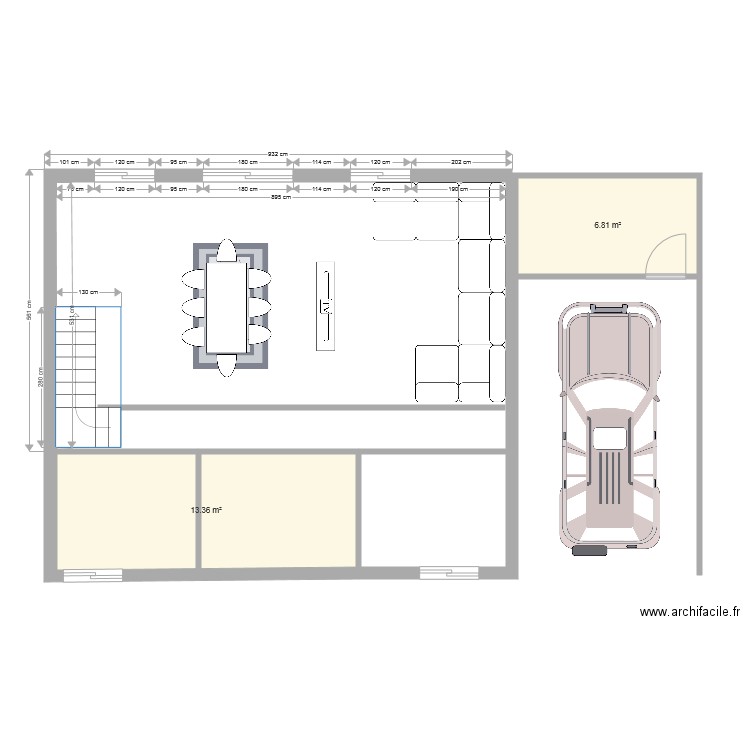 Maroc etage. Plan de 0 pièce et 0 m2