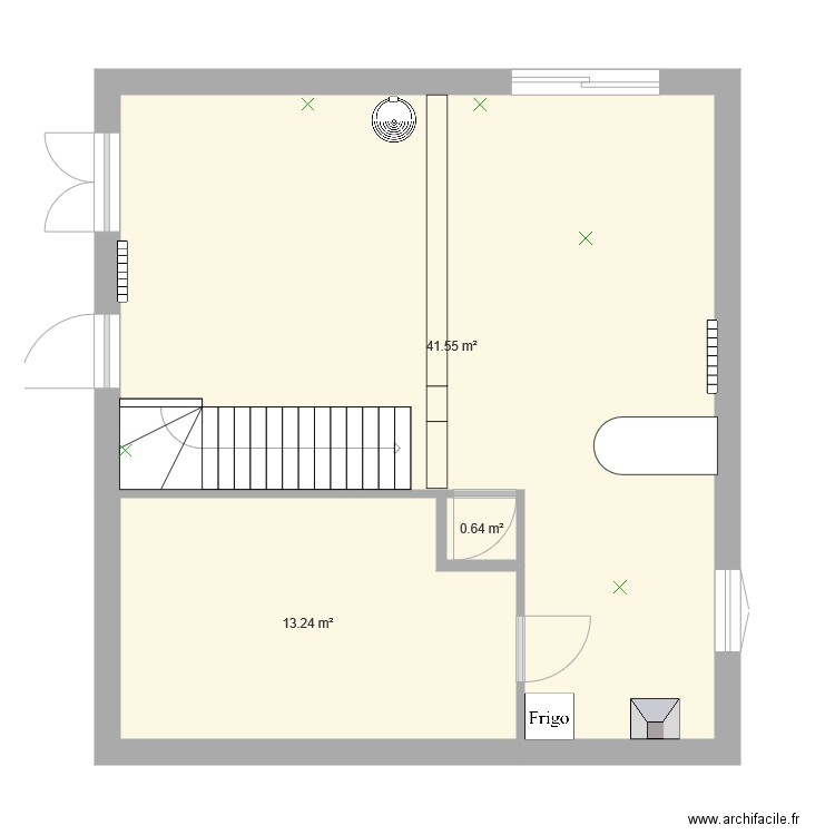 maison. Plan de 0 pièce et 0 m2