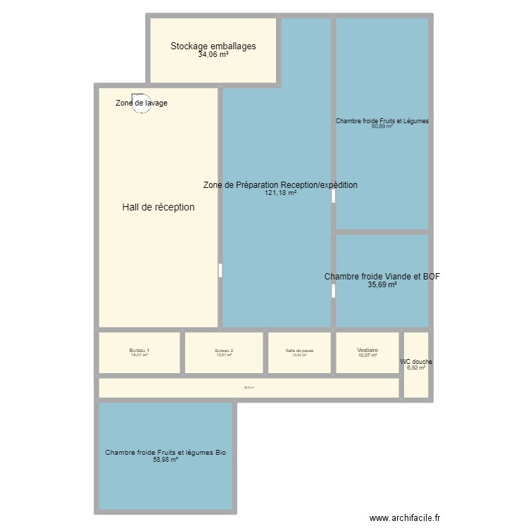Plan Galatée. Plan de 0 pièce et 0 m2