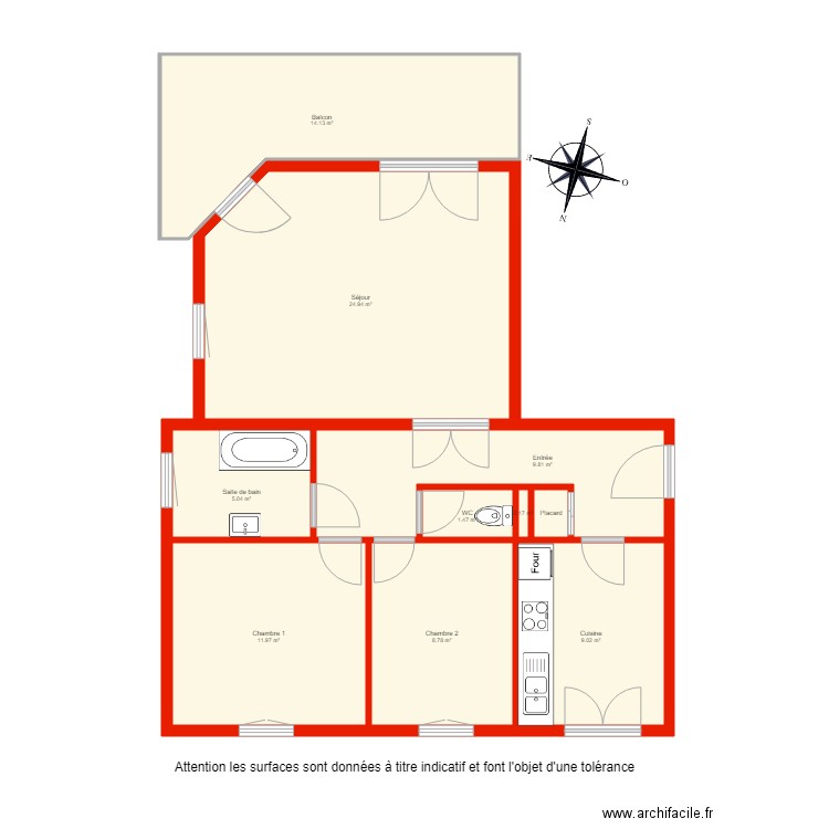 BI 3436 non côté. Plan de 0 pièce et 0 m2