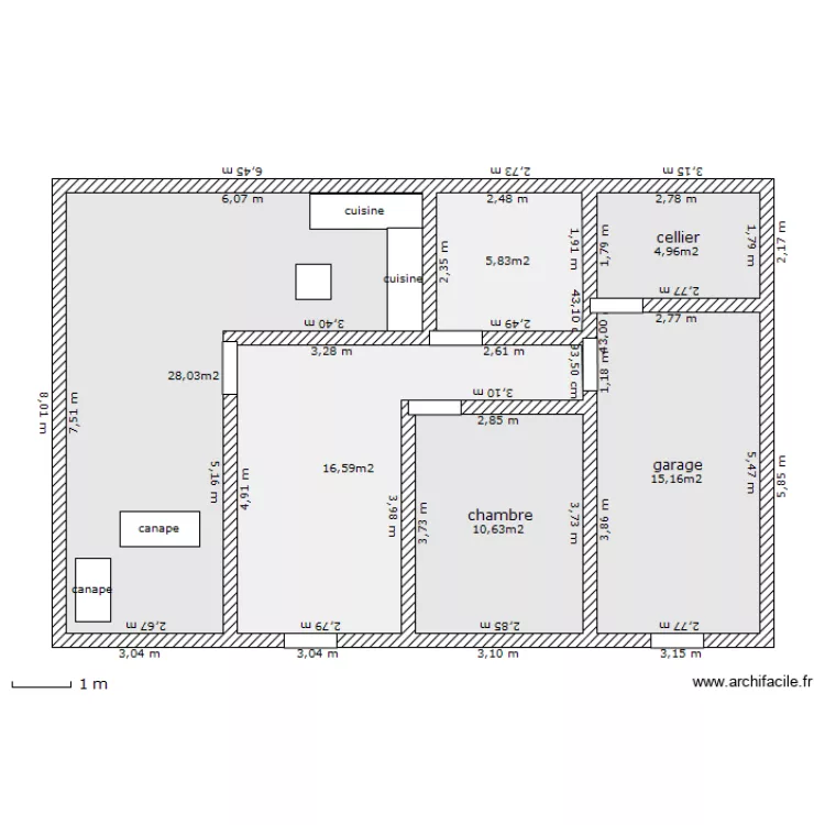 plan maison. Plan de plan maison. Plan de
