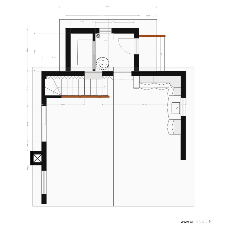Mélanie Lemelin coté. Plan de 0 pièce et 0 m2