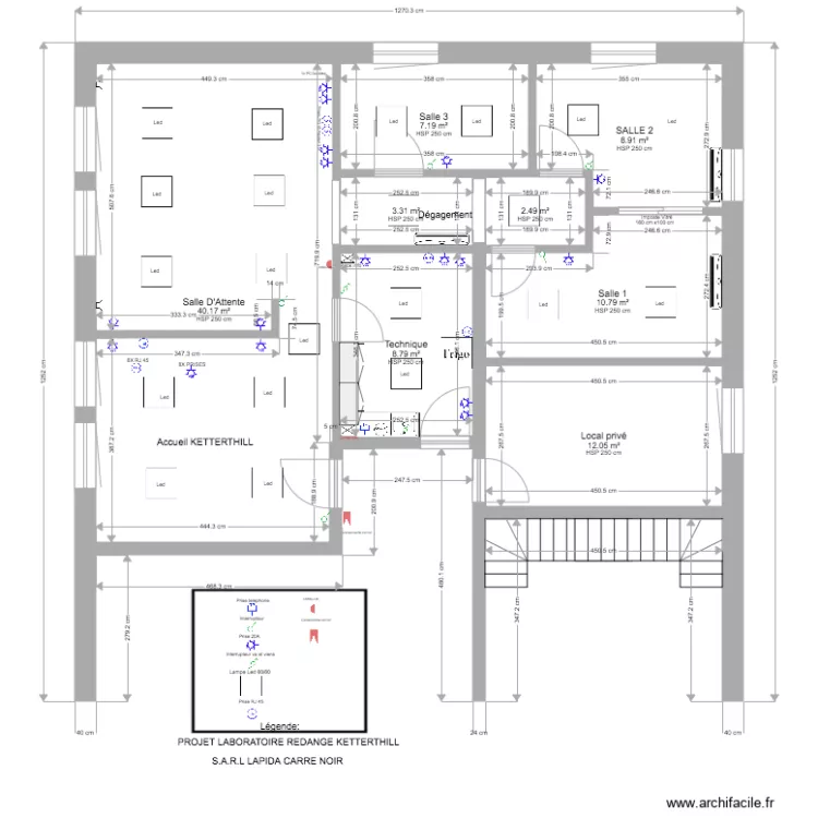 redange ketterthill. Plan de 