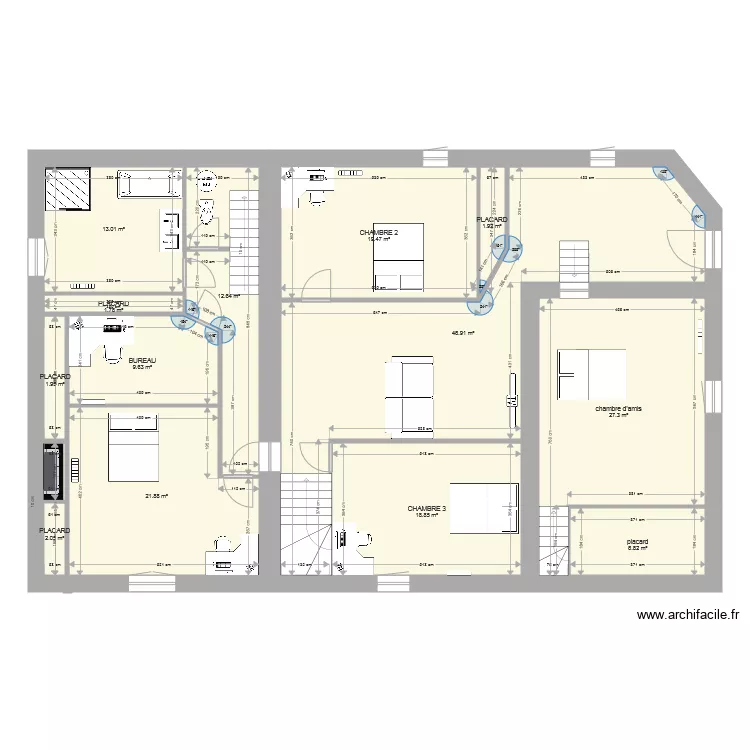1er etage la mortiere aménagement 1. Plan de 1er etage la mortiere aménagement 1. Plan de