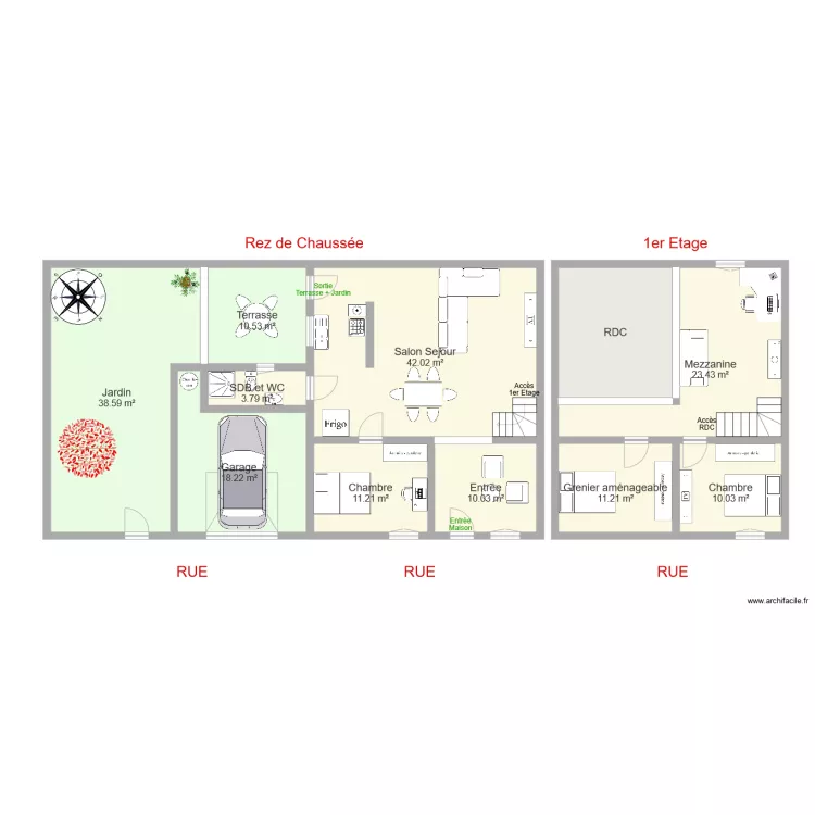 ECKENFELDER. Plan de 