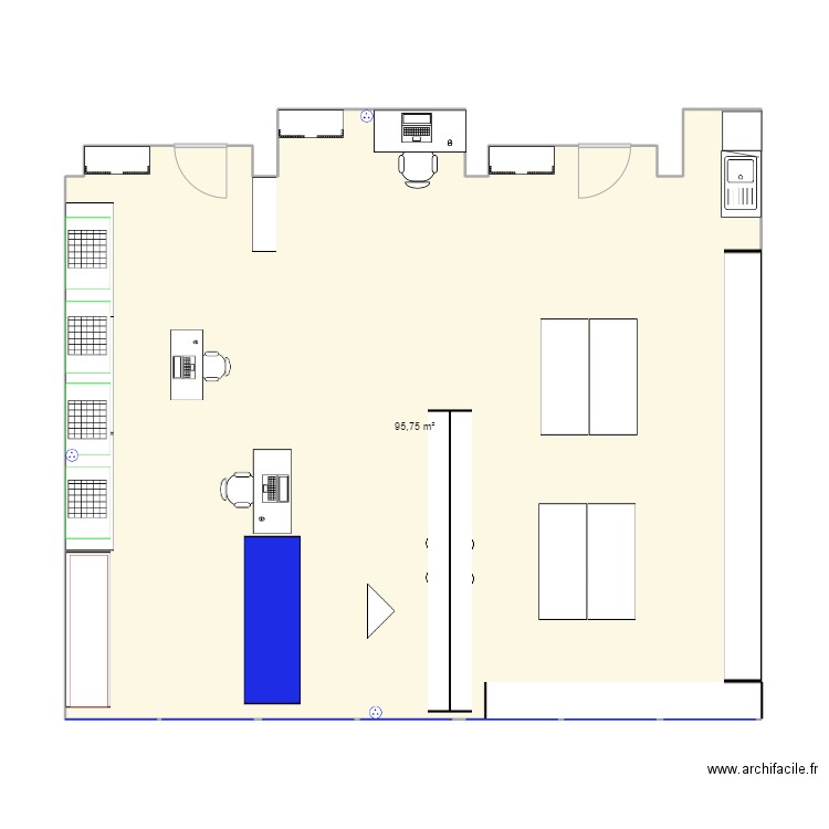 plateforme. Plan de 0 pièce et 0 m2