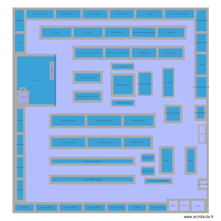 NOZ. Plan de 0 pièce et 0 m2