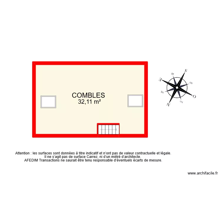 BI 11323 COMBLES . Plan de 