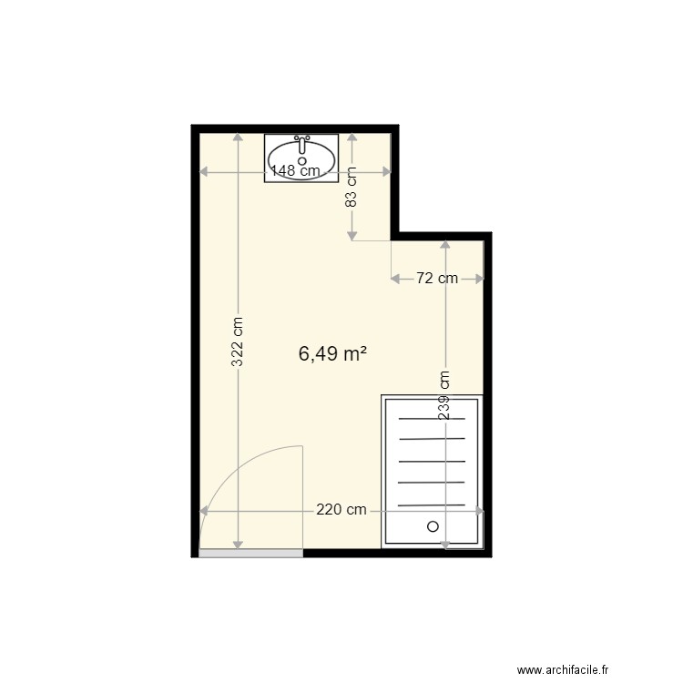 LOGT VACANT 1 RES DALLOZ LENS . Plan de 0 pièce et 0 m2