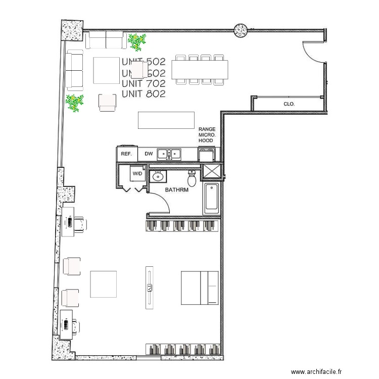 The Walnut Building 02. Plan de 0 pièce et 0 m2