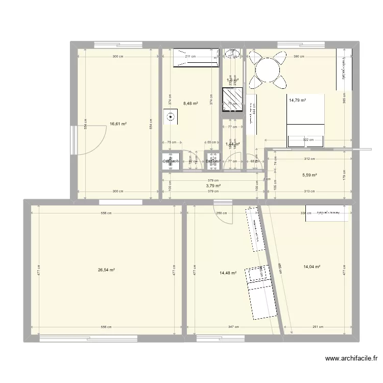 16AvGallieni - original. Plan de 